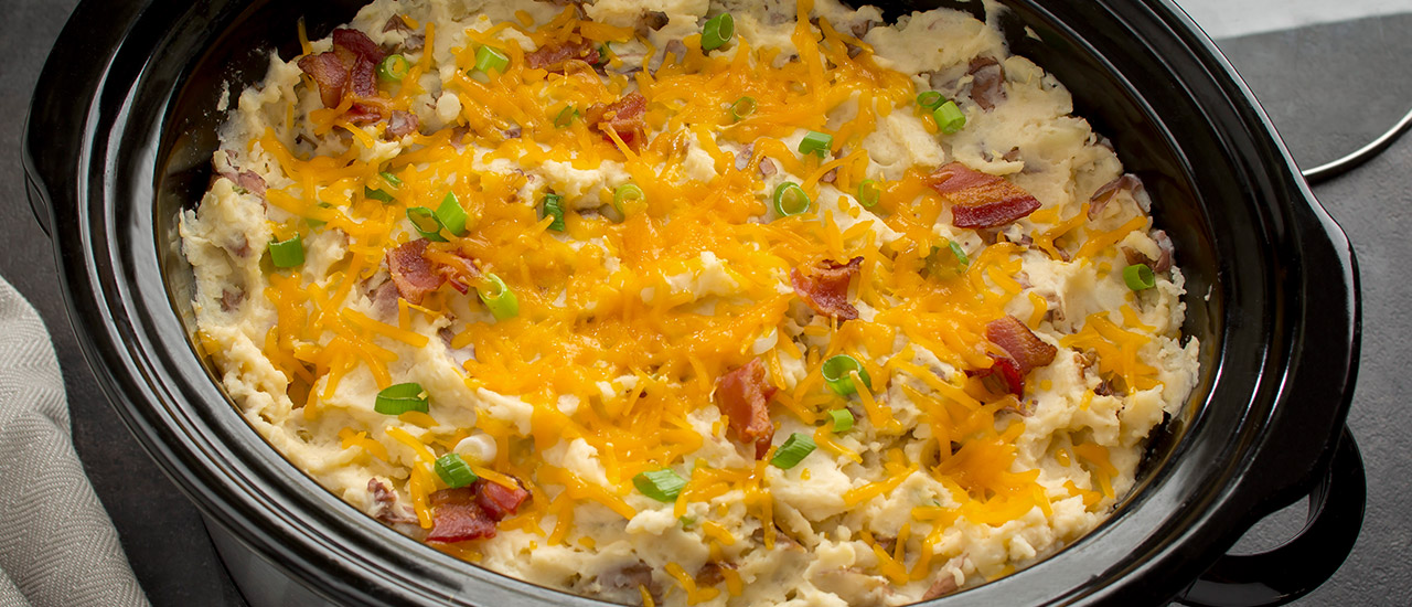 Crock-Pot Express Loaded Mashed Potatoes + Video - Crock-Pot Ladies