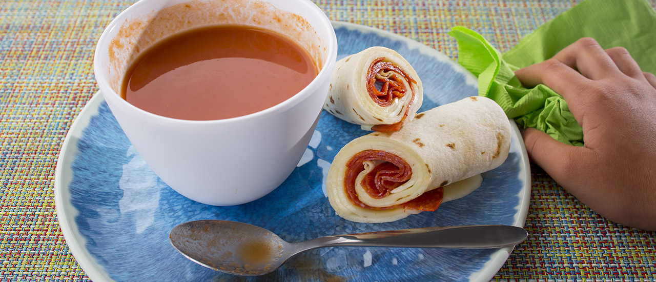 Pepperoni & Mozzarella Roll Ups
