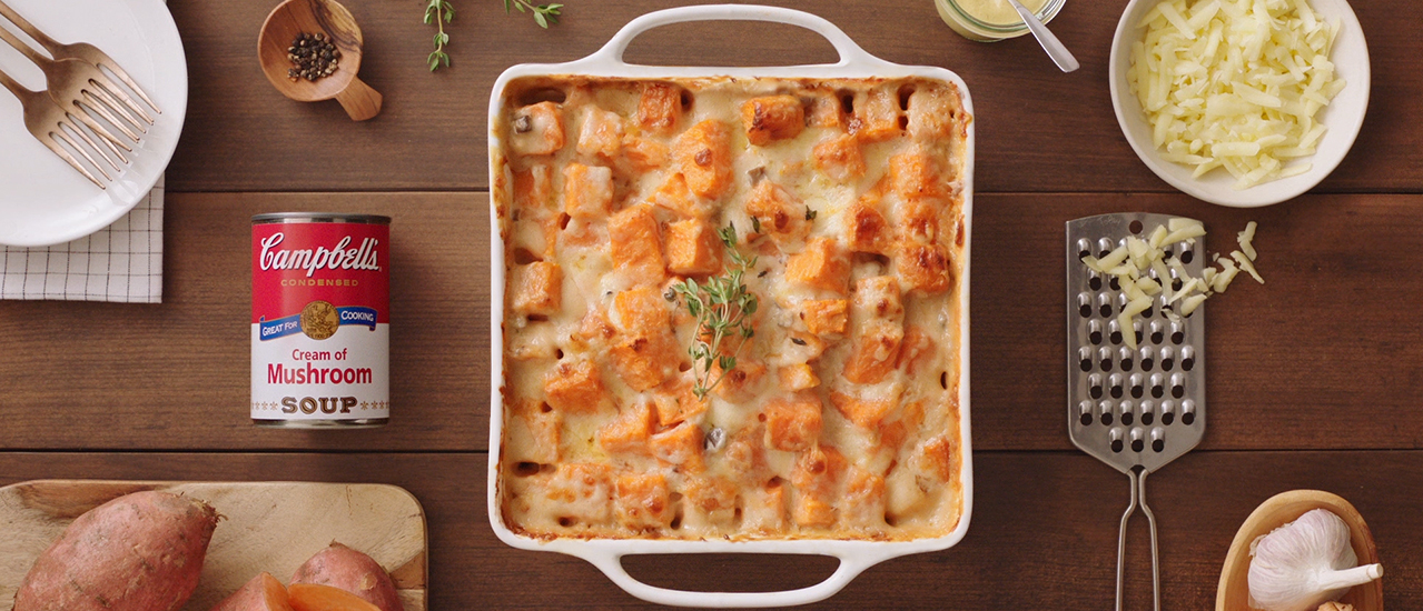 Savory Sweet Potato Bake