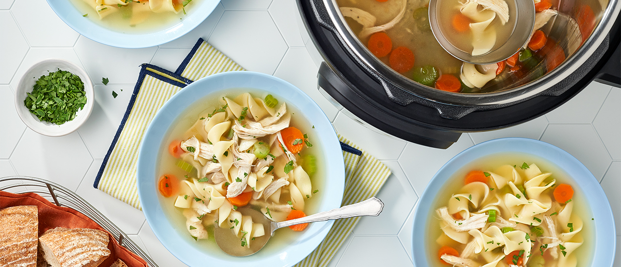 Chicken Noodle Soup in Pressure Cooker - A Cup Full of Sass