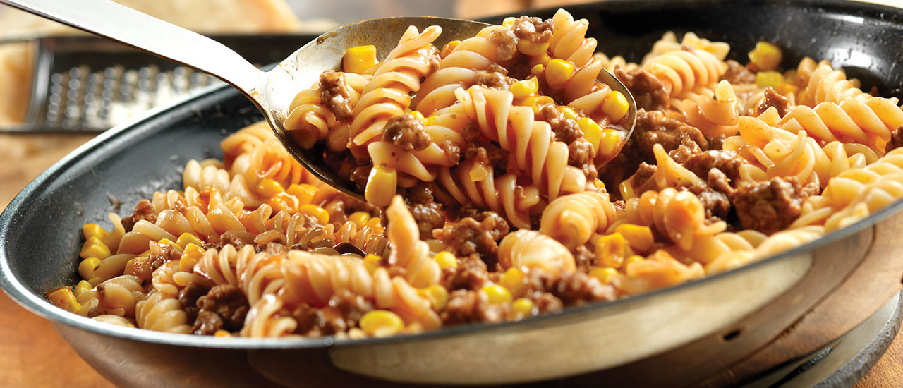 Beef & Rotini Skillet