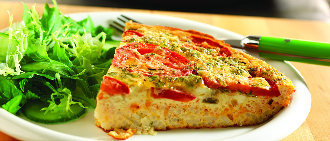 TomatoFeta Frittata