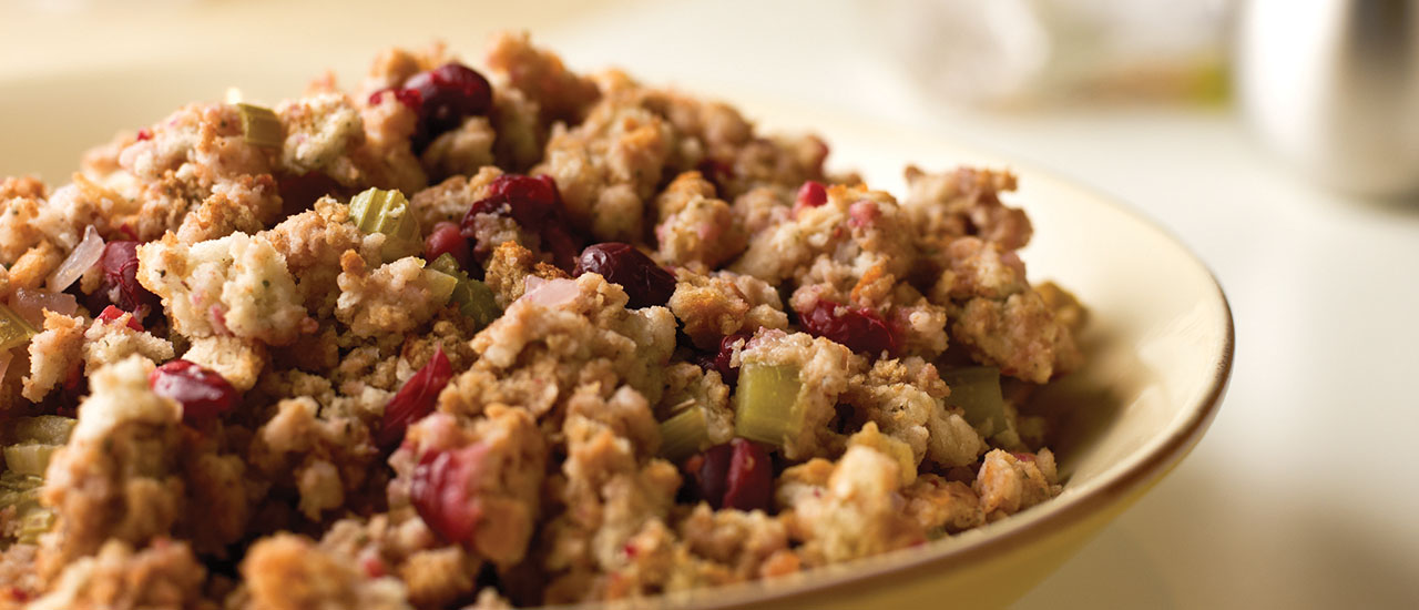 Festive Cranberry Stuffing