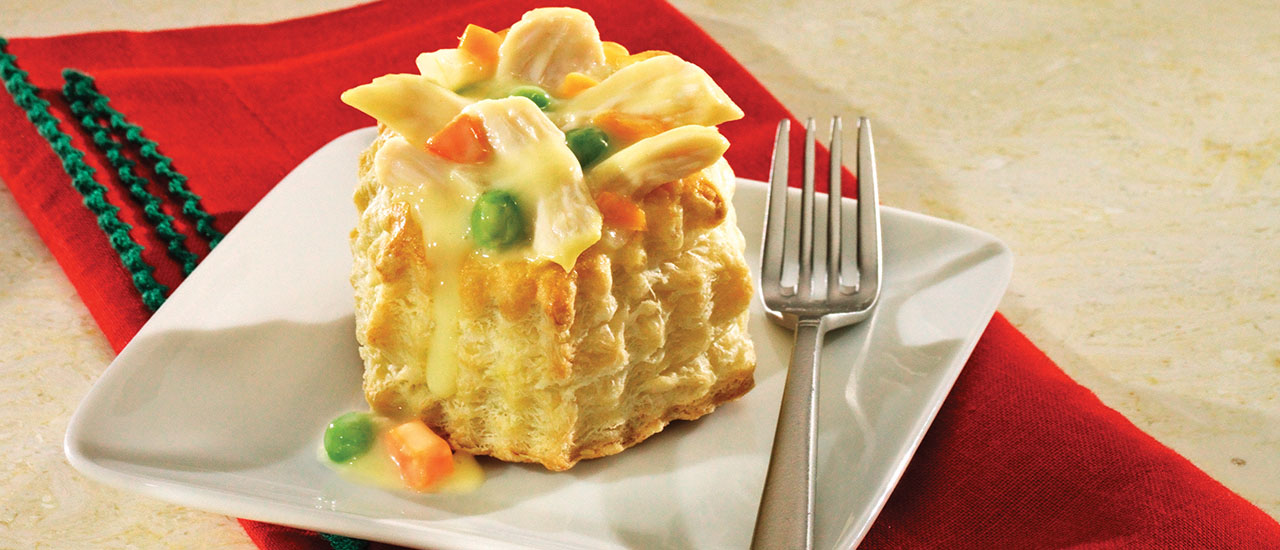 Chicken Pot Pie In A Shell Chicken Pot Pie In A Shell