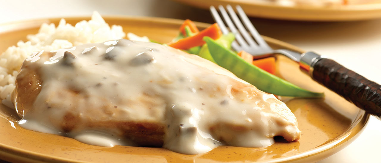 Chicken in Mushroom Sauce