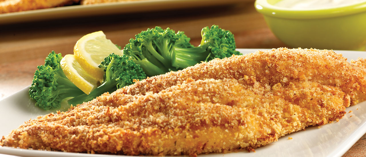 Oven Fried Catfish Panko
