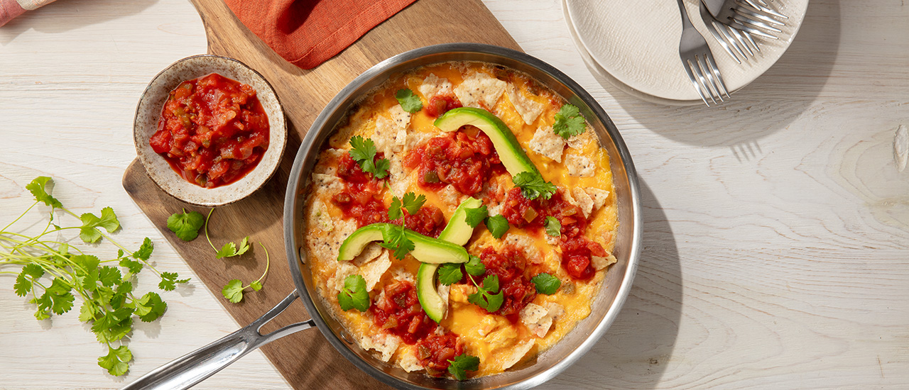 Scrambled Tortilla Eggs