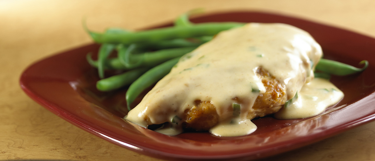 Paprika Chicken with Sour Cream Gravy