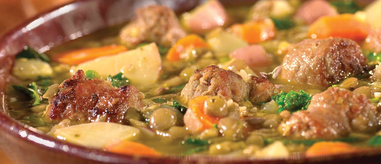 Italian Sausage & Lentil Stew