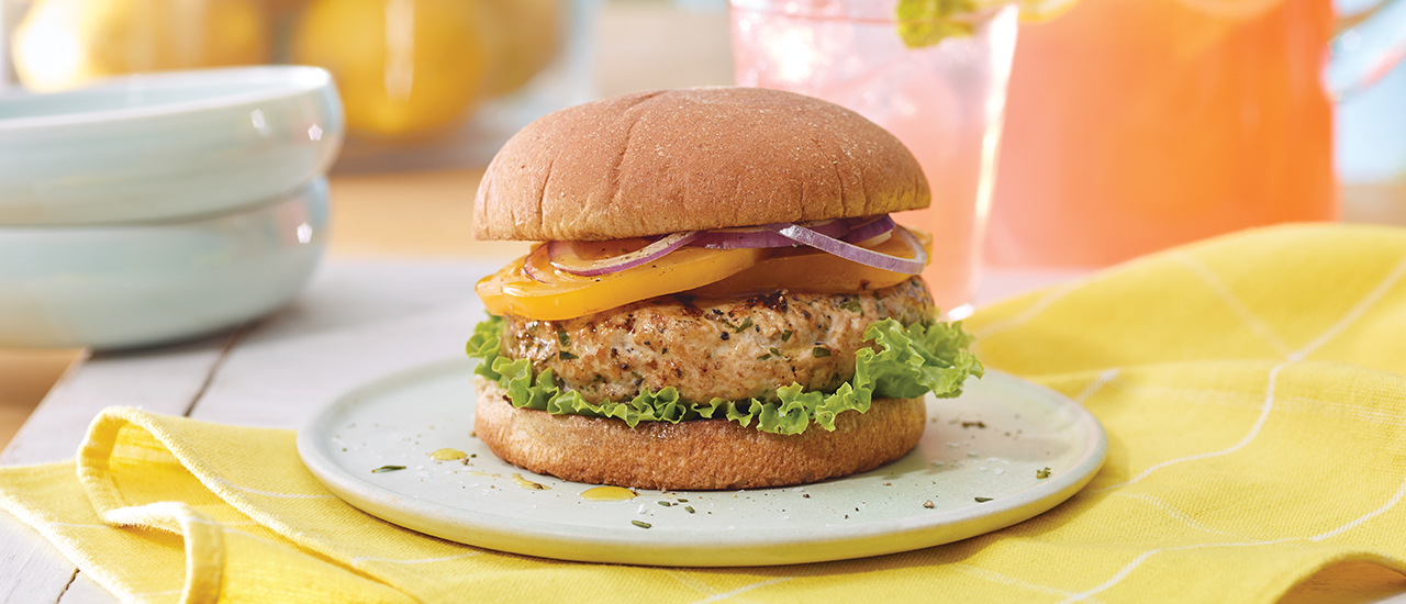 Zesty Turkey Burgers
