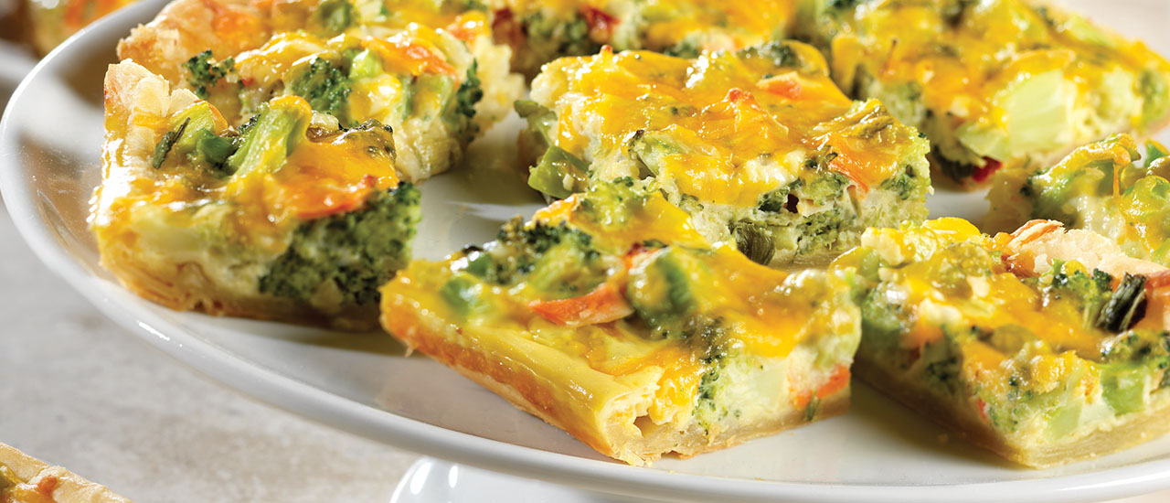 Broccoli Quiche Bites