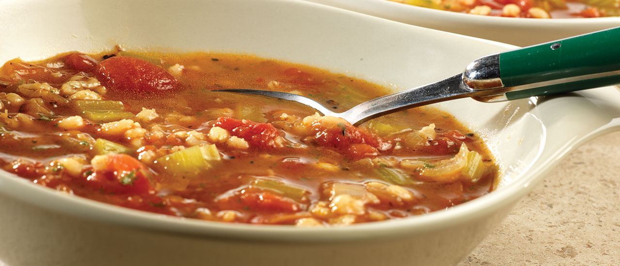 roasted tomato barley soup
