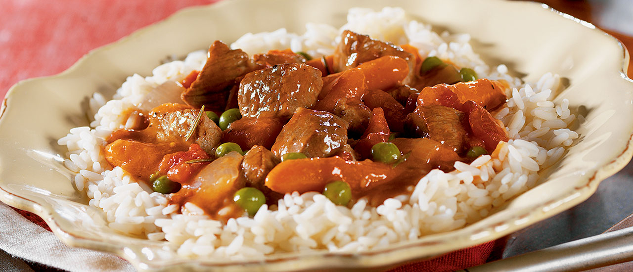 Slow Cooker Veal Stew with Garden Vegetables