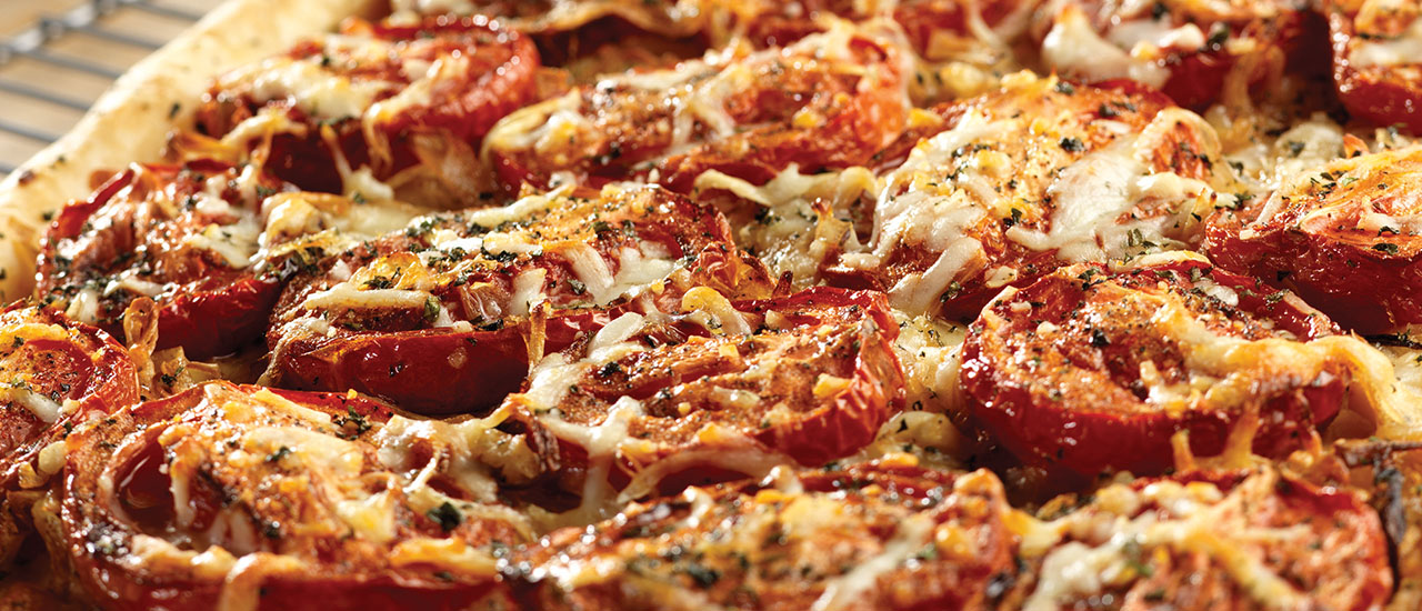 Roasted Tomato and Onion Tart