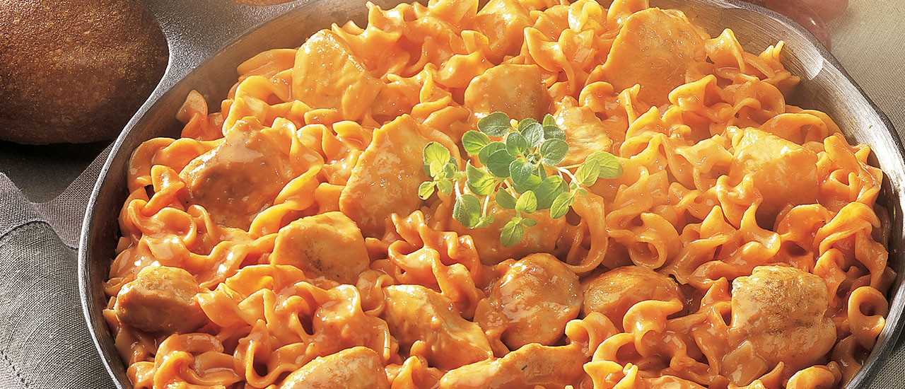 Chicken Tomato Alfredo