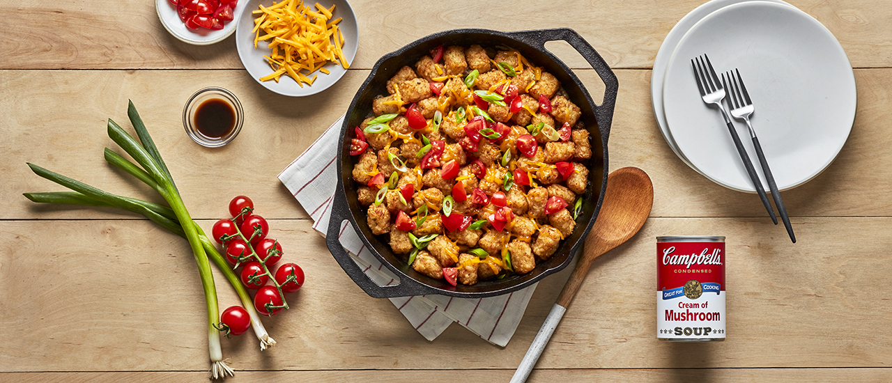 Tater Tot Casserole Recipe | Campbell's Kitchen
