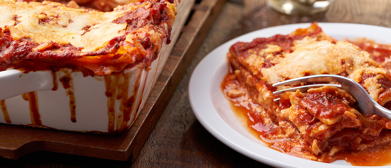 Cheese lasagna