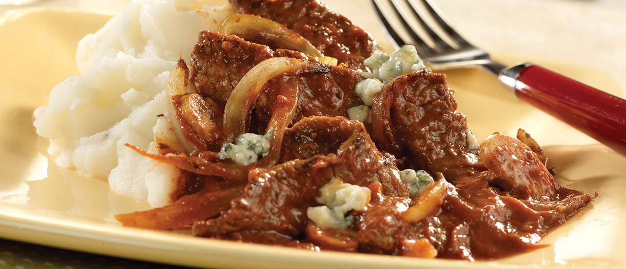 Steak with Tomato Sauce