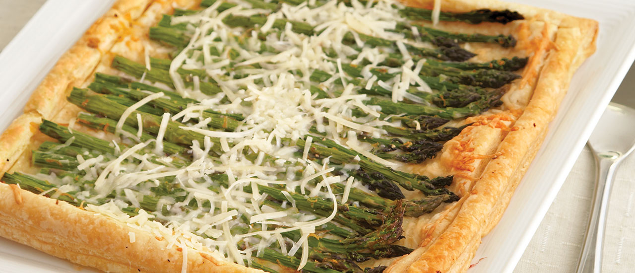 Meyer LemonAsparagus Galette
