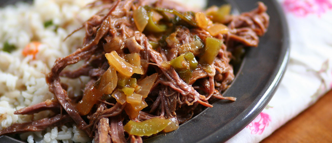 Ropa Vieja (CubanStyle Shredded Flank Steak)