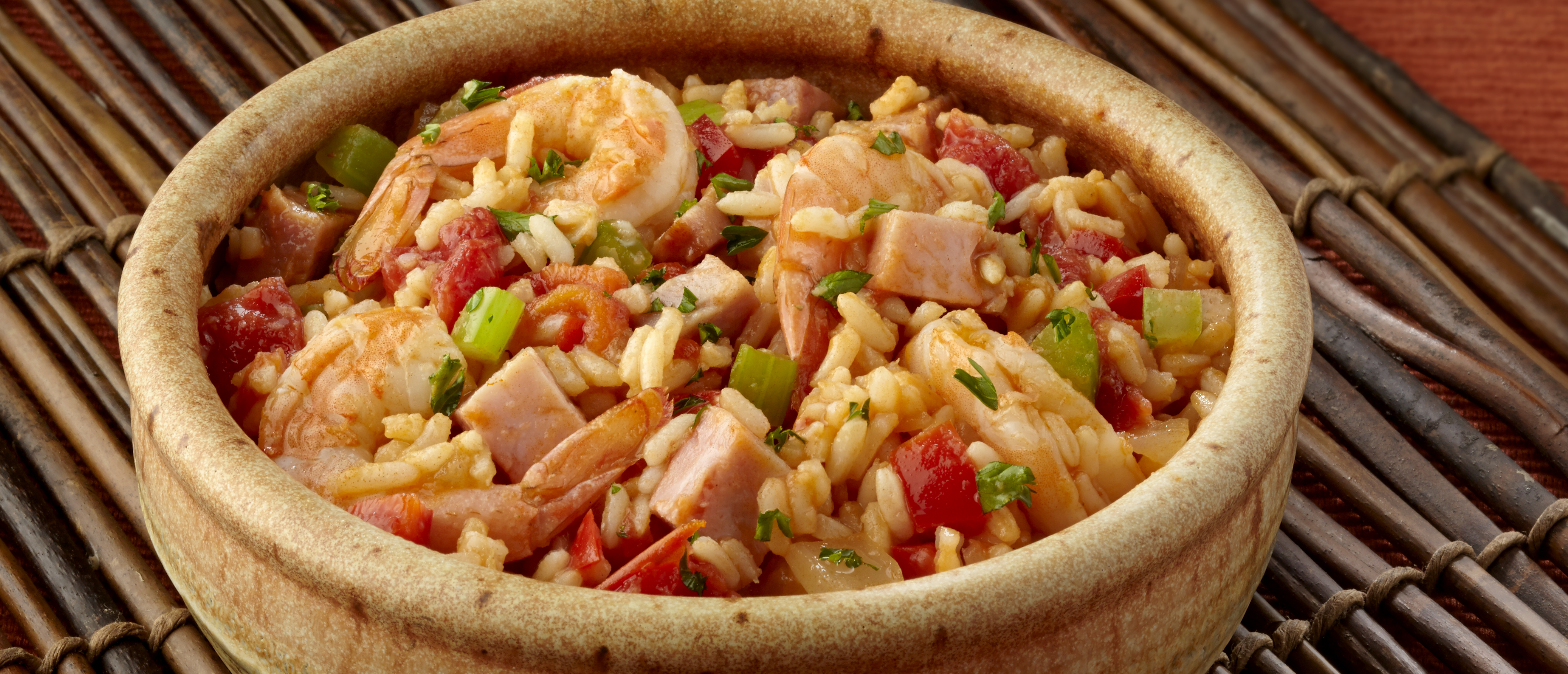 Hearty Jambalaya.