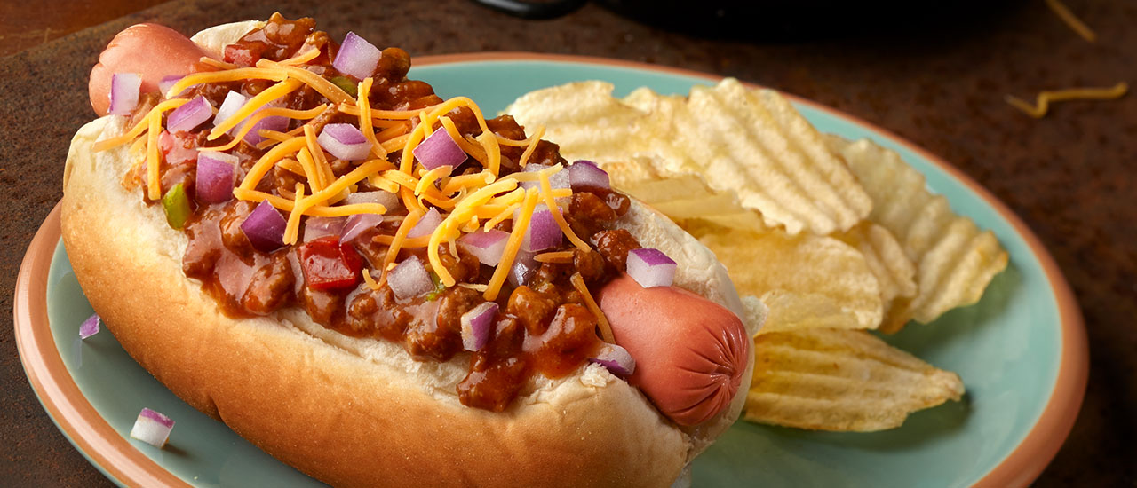 Image result for chili dogs