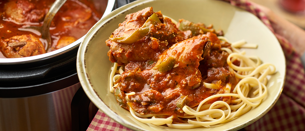 Instant Pot Chicken Cacciatore