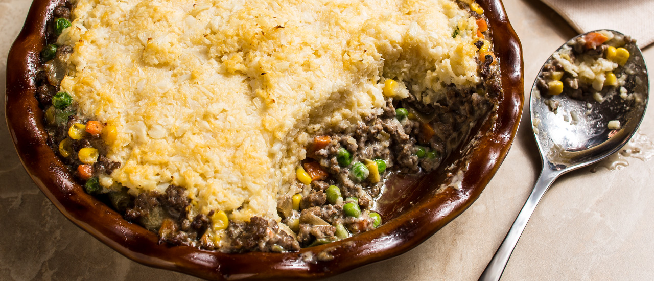 Cauliflower Shepherd S Pie Recipe Campbell S Kitchen