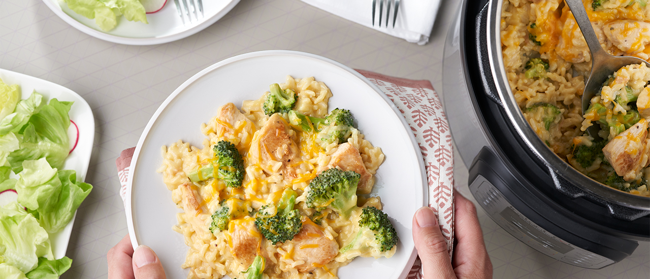 Instant Pot Chicken and Rice Recipe