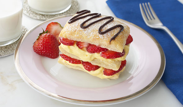 Mini Strawberry Napoleons