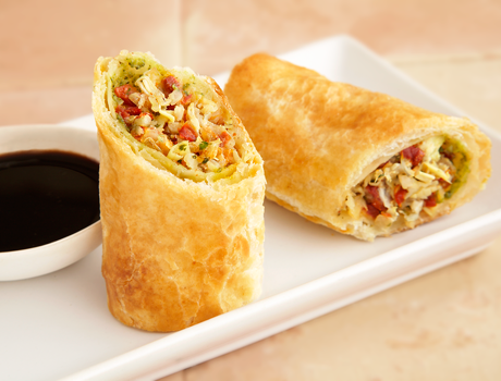 Mediterranean Spring Rolls – Puff Pastry